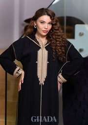Djellaba traditionnelle avec Qmiss
