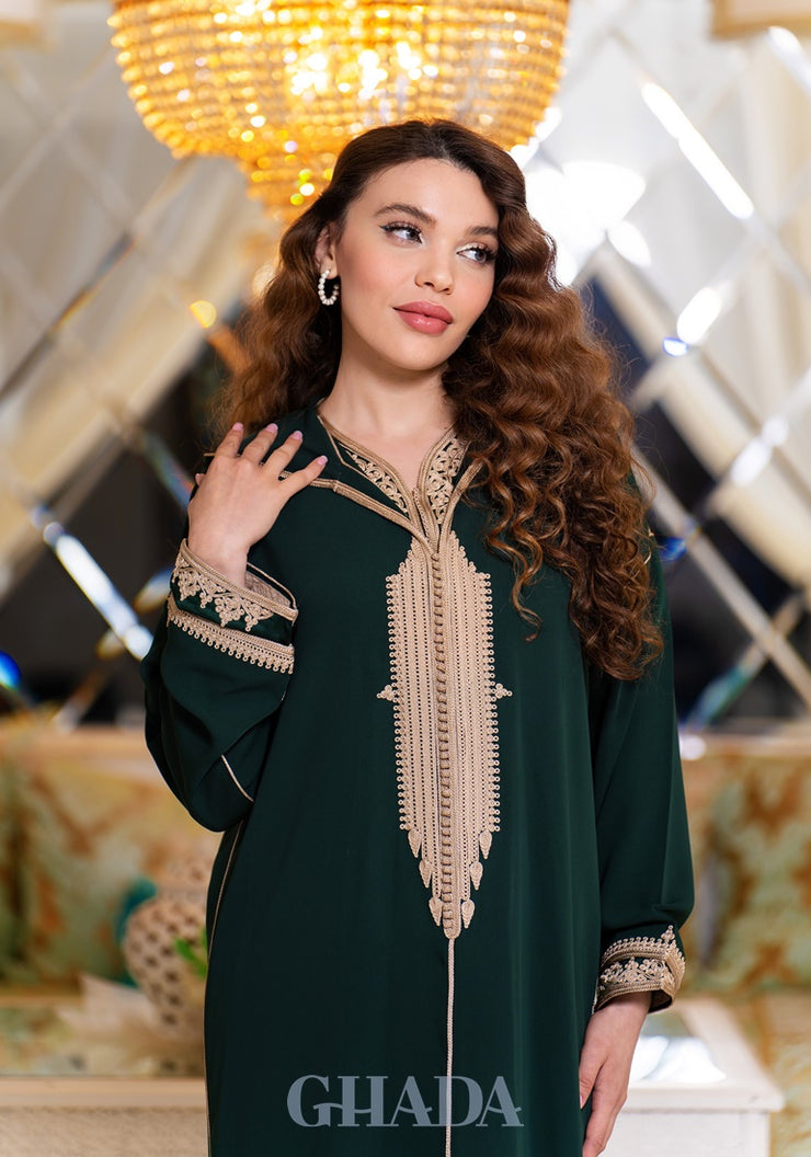 Djellaba traditionnelle avec Qmiss