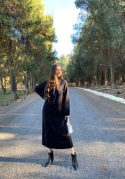 Robe oversize en noir