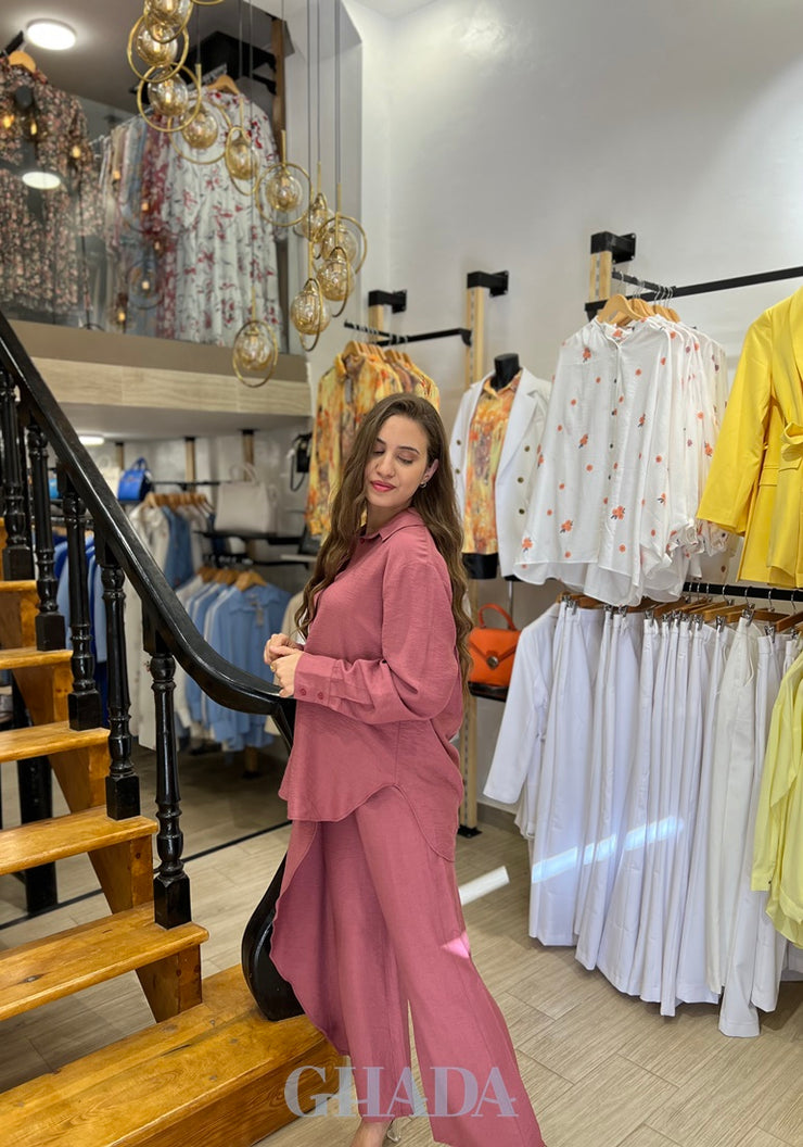 Ensemble chemisier et pantalon