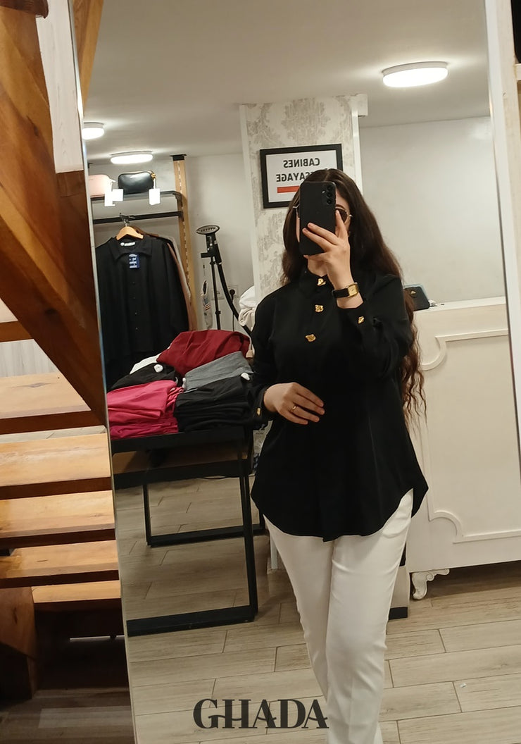 Chemise en noir
