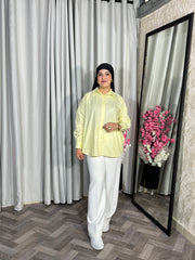 Chemise en jaune