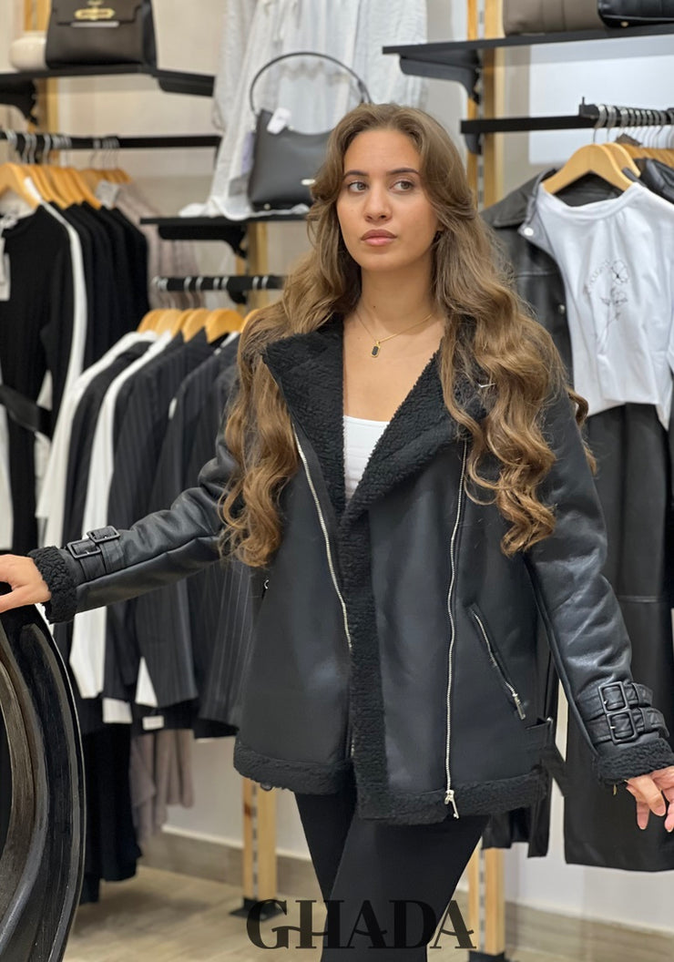 Perfecto en simili-cuir