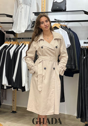Trench-coat beige