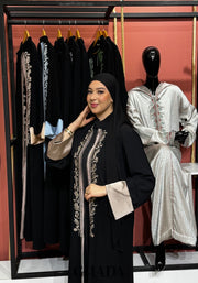 Abaya avec broderie