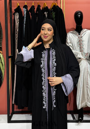 Abaya avec broderie