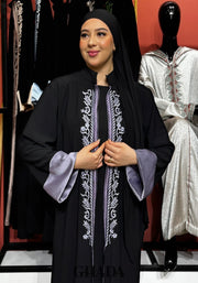 Abaya avec broderie
