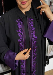 Abaya avec broderie