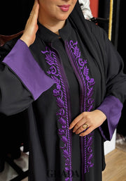 Abaya avec broderie