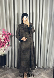 Ensemble veste et jupe en tweed