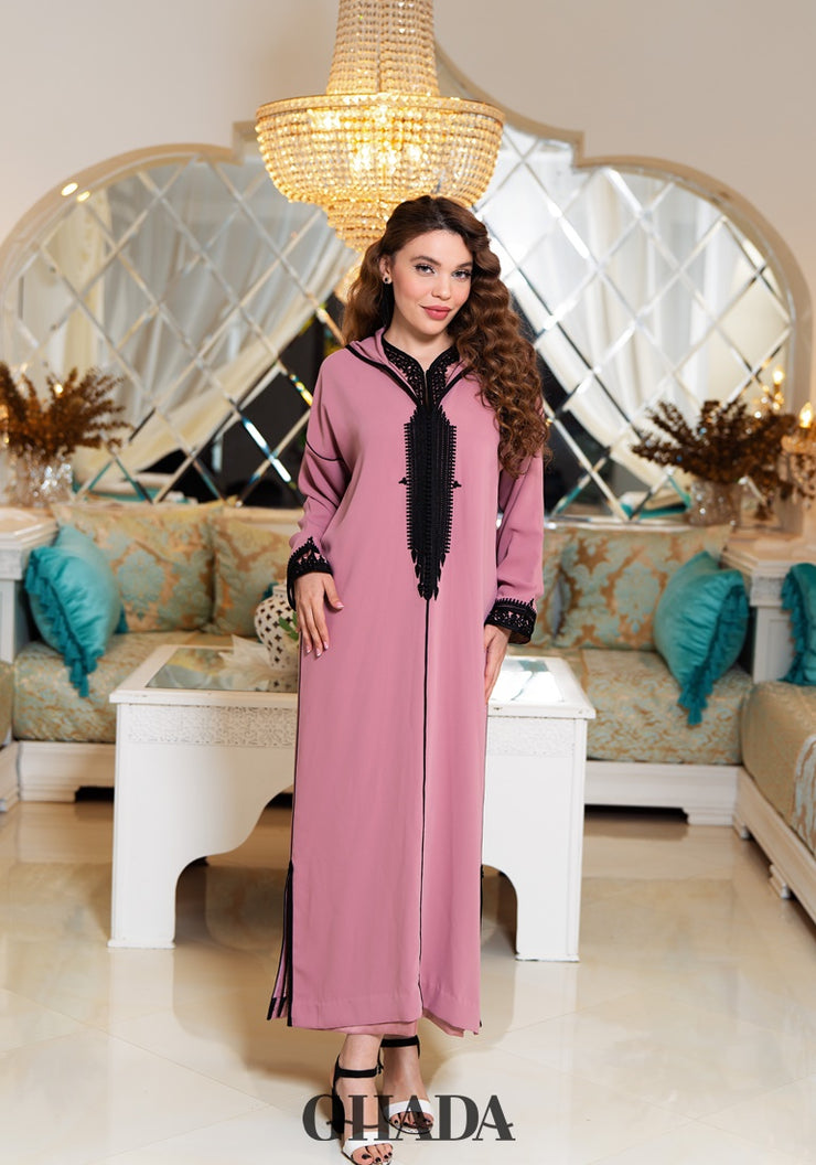 Djellaba traditionnelle avec Qmiss