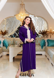 Djellaba traditionnelle avec Qmiss