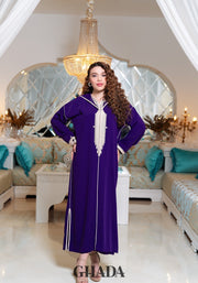 Djellaba traditionnelle avec Qmiss