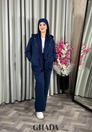 Ensemble survêtement en bleu marine