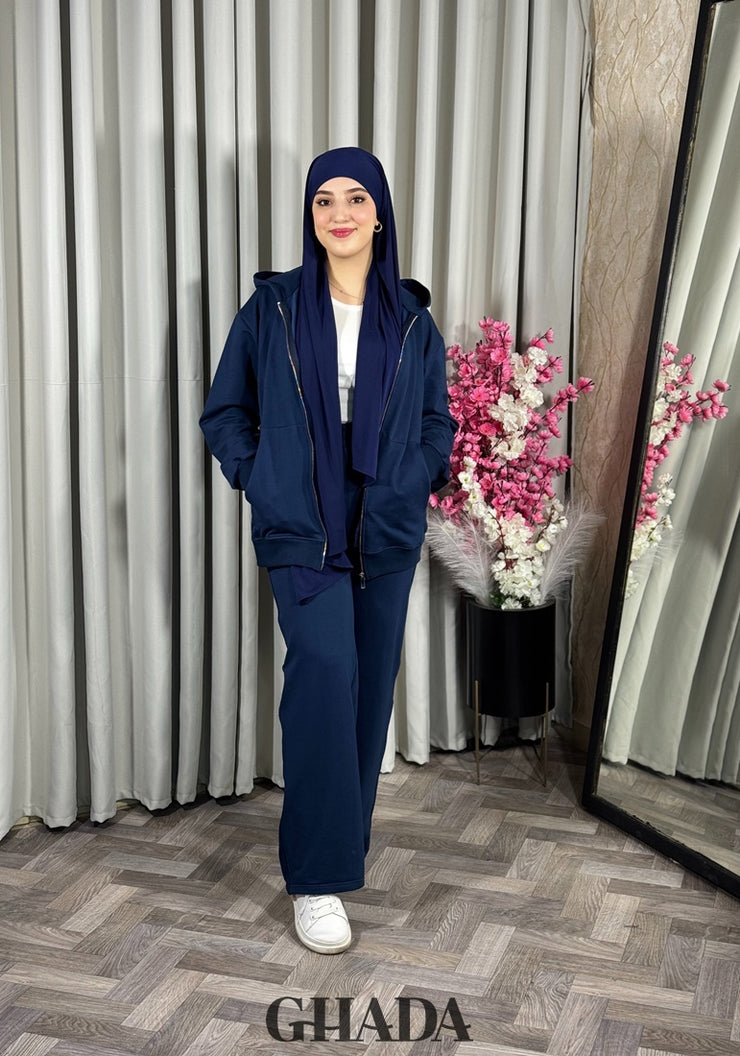 Ensemble survêtement en bleu marine