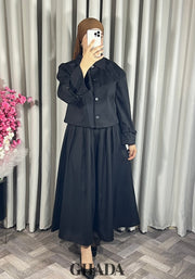 Ensemble veste et jupe noir
