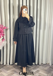 Ensemble veste et jupe noir