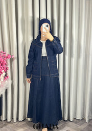 Ensemble en denim avec jupe