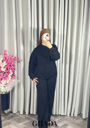 Ensemble survêtement en noir