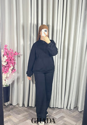 Ensemble survêtement en noir