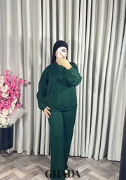 Ensemble survêtement en vert