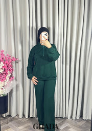Ensemble survêtement en vert
