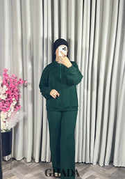 Ensemble survêtement en vert