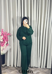 Ensemble survêtement en vert