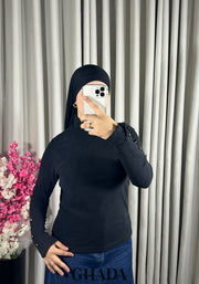 Pull en maille col rond