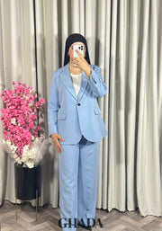 Ensemble Tailleur en bleu ciel