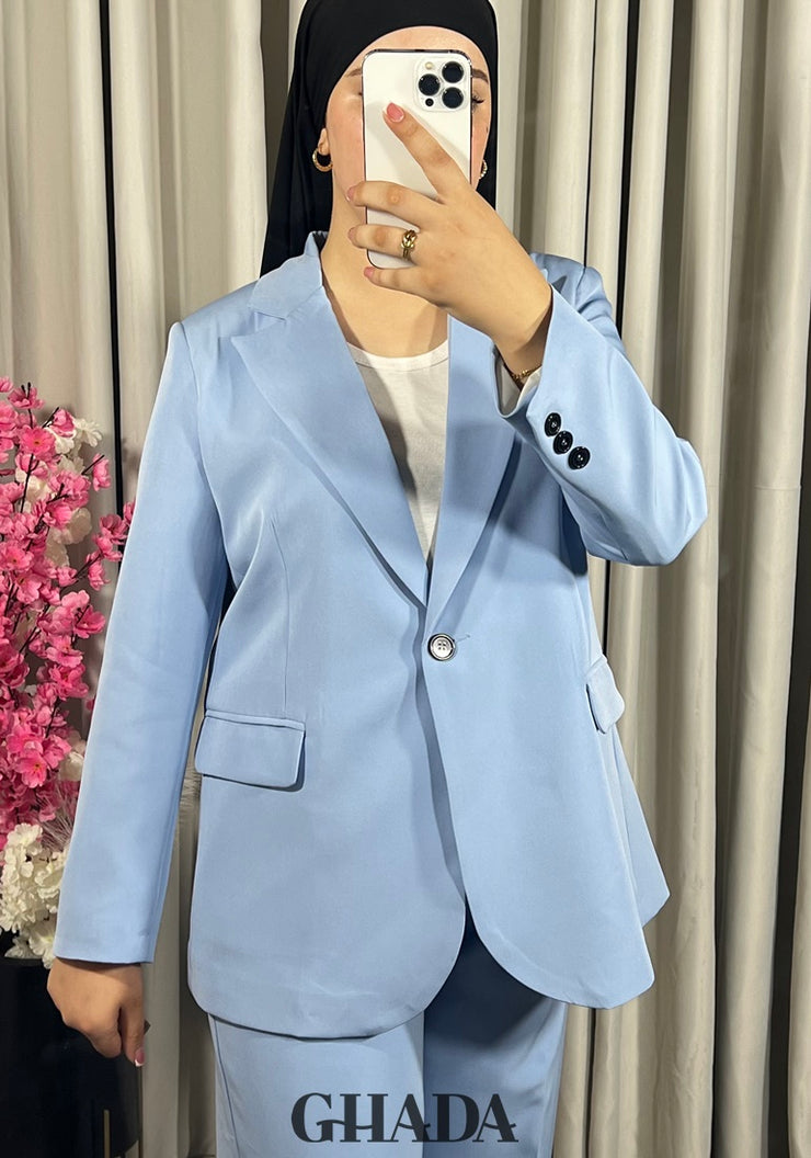 Ensemble Tailleur en bleu ciel