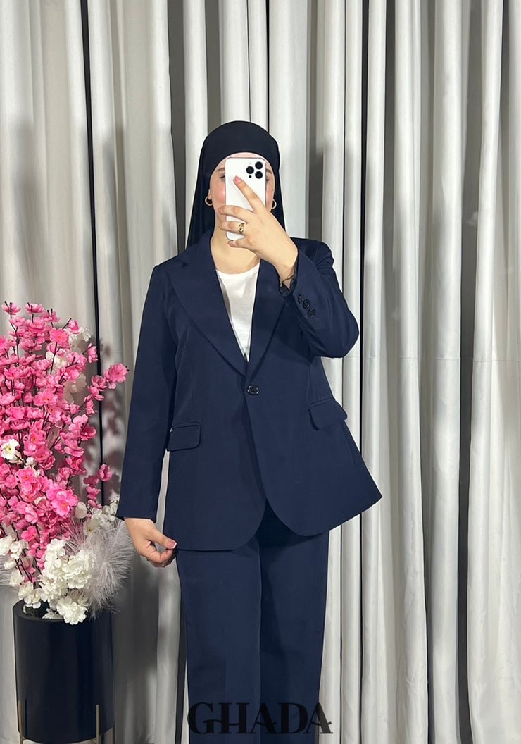 Ensemble Tailleur en bleu marine