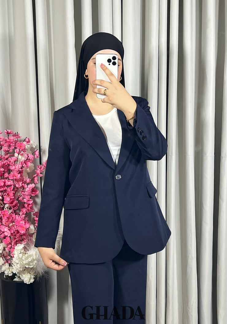 Ensemble Tailleur en bleu marine