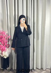Veste courte en noir
