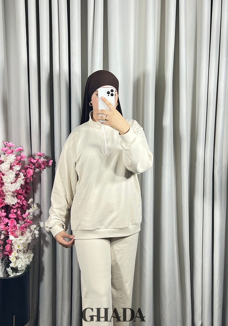 Ensemble survêtement en beige
