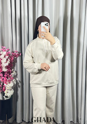 Ensemble survêtement en beige