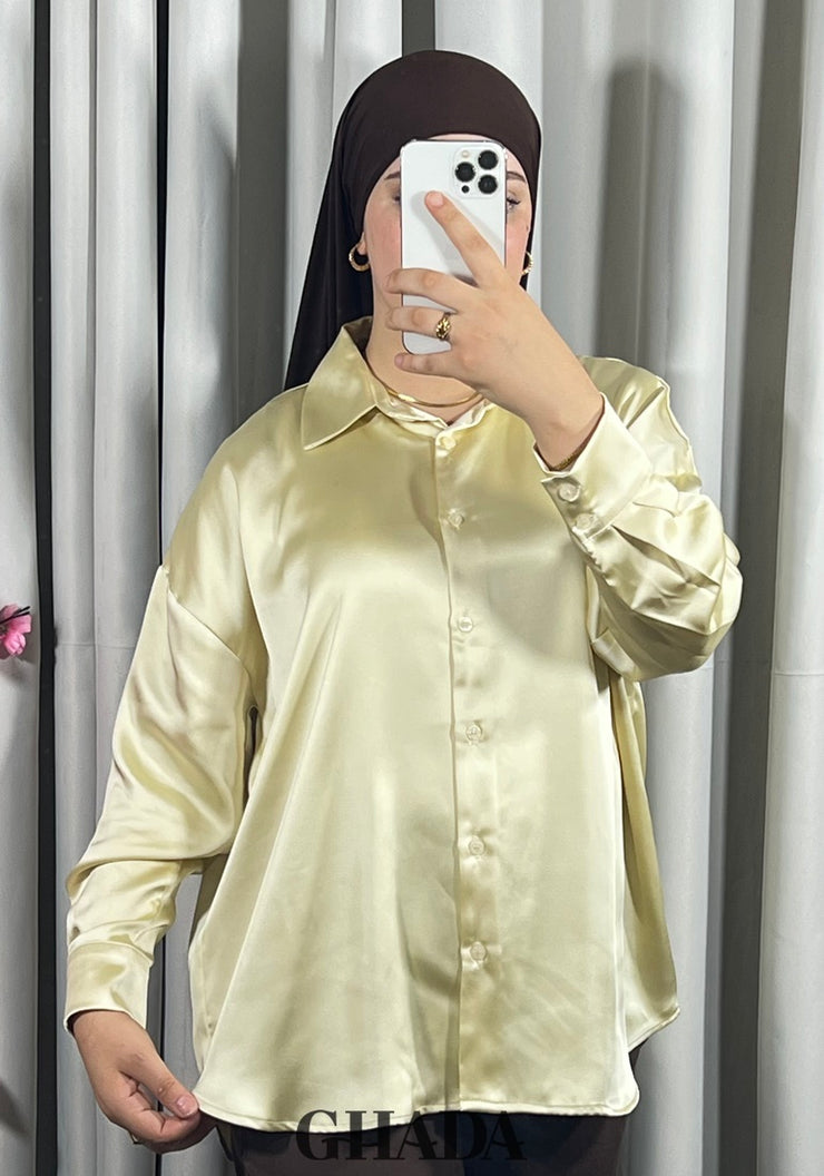 Chemise jaune