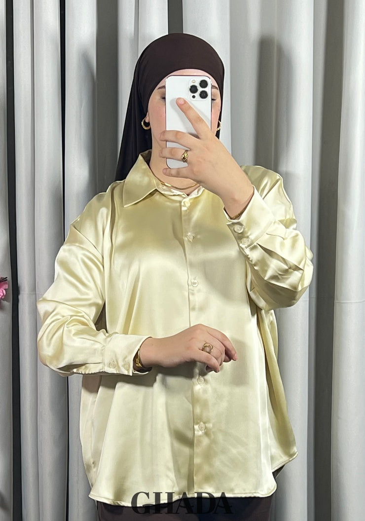 Chemise jaune