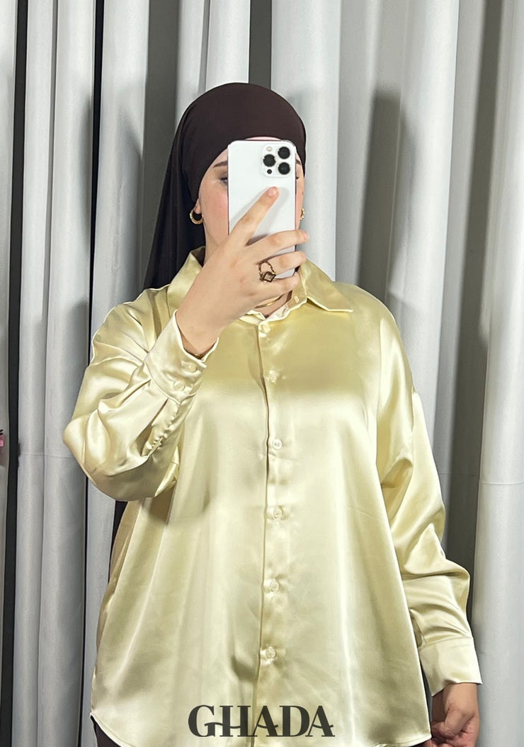 Chemise jaune