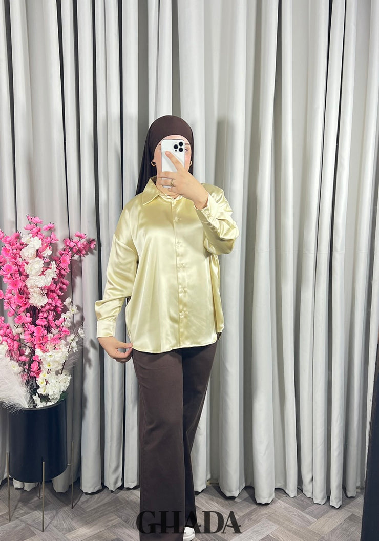 Chemise jaune
