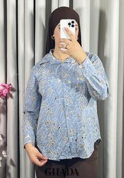 Chemise brodée