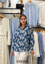 Chemise bleue