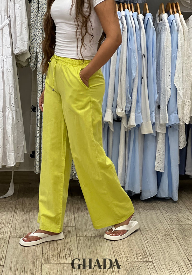 Pantalon en lin