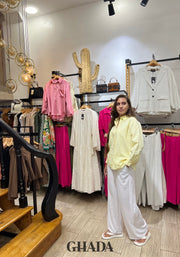 Chemise jaune