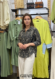 Chemise à motifs