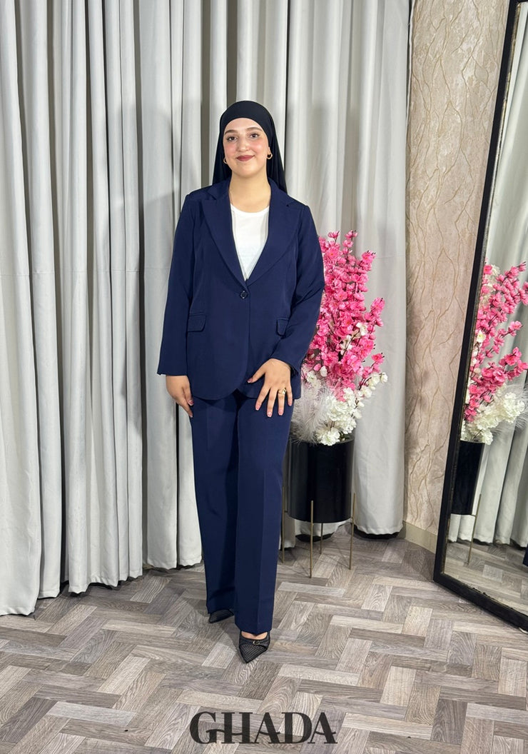 Ensemble Tailleur en bleu marine