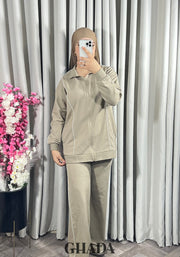 Ensemble survêtement en beige