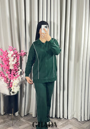 Ensemble survêtement en vert