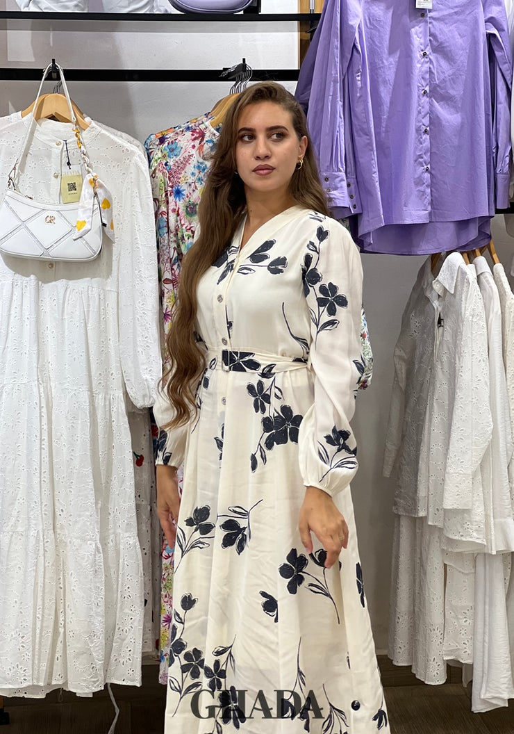 Robe imprimée florale