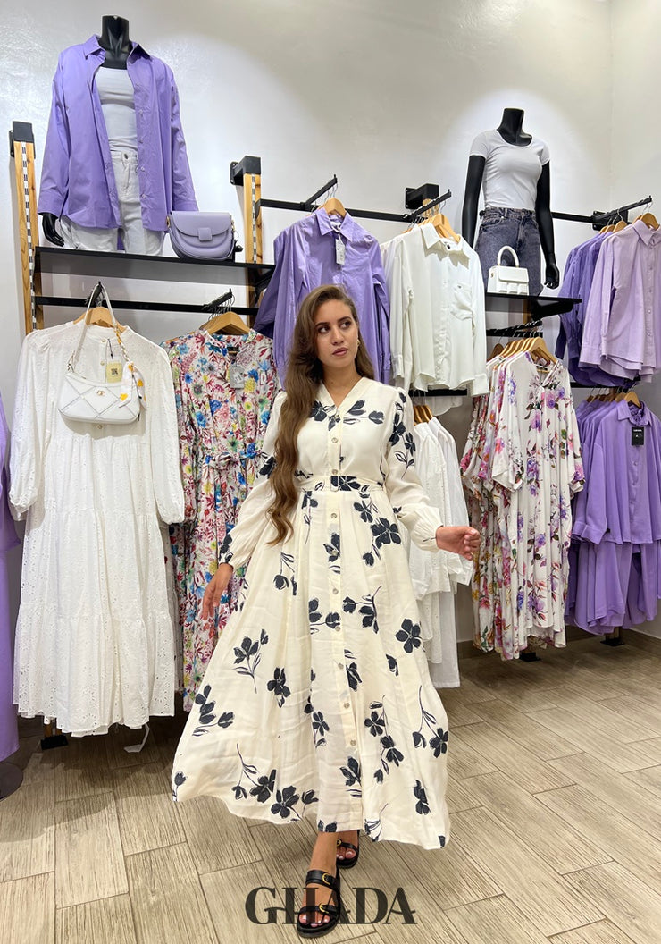 Robe imprimée florale